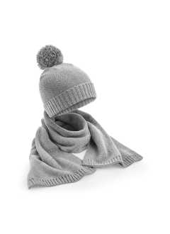 Knitted Scarf and Beanie Gift Set